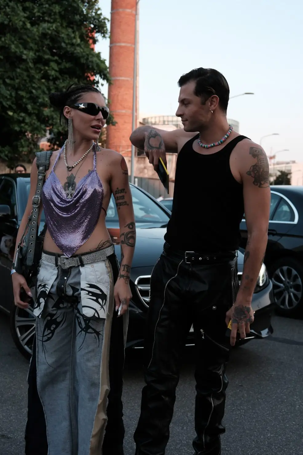 Milan Fashion Week 24SS street style by Agnes Select