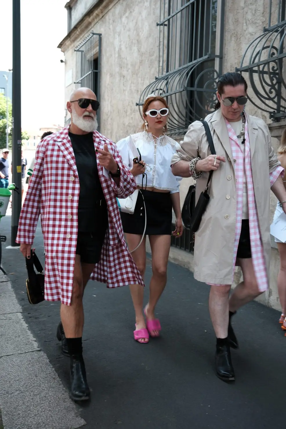 Milan Fashion Week 24SS street style by Agnes Select