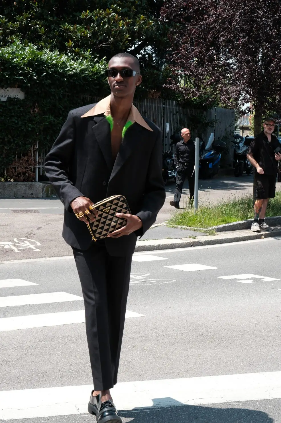 Milan Fashion Week 24SS street style by Agnes Select