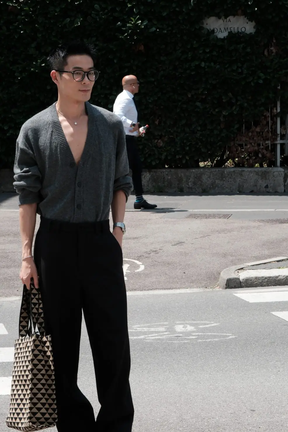 Milan Fashion Week 24SS street style by Agnes Select