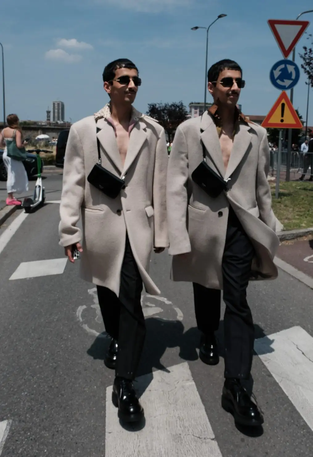Milan Fashion Week 24SS street style by Agnes Select