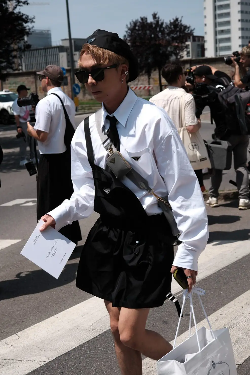Milan Fashion Week 24SS street style by Agnes Select