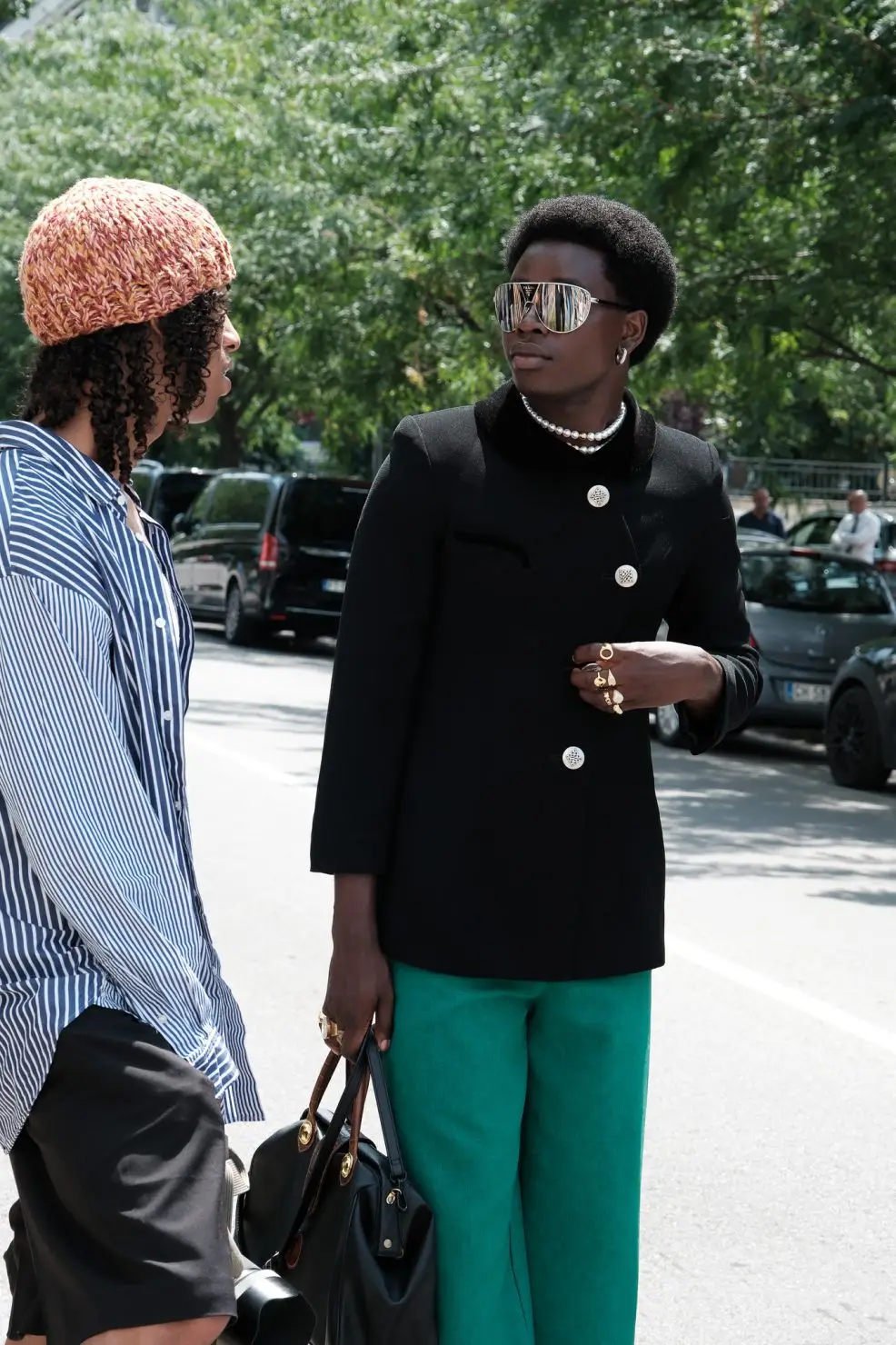 Milan Fashion Week 24SS street style by Agnes Select