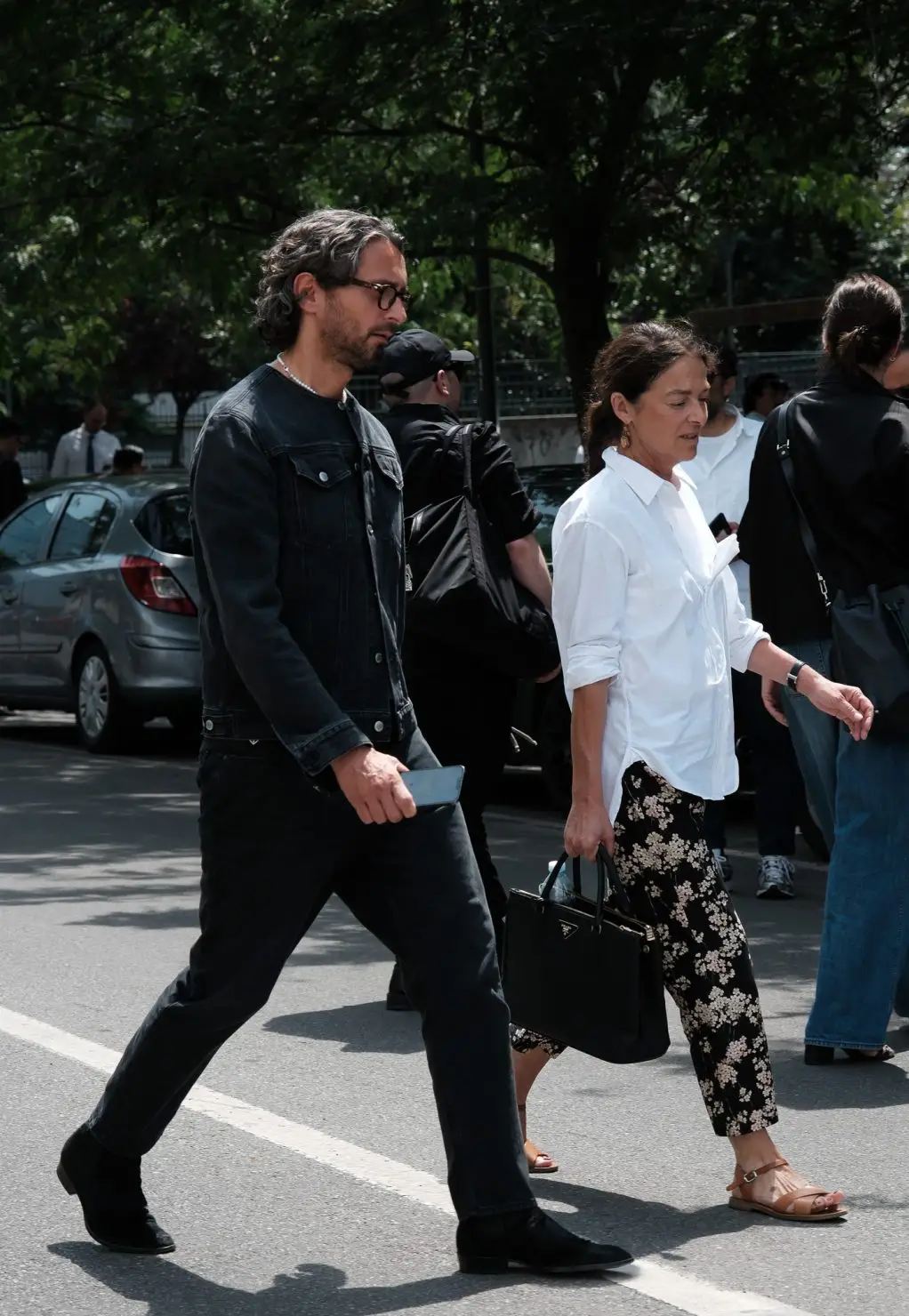 Milan Fashion Week 24SS street style by Agnes Select