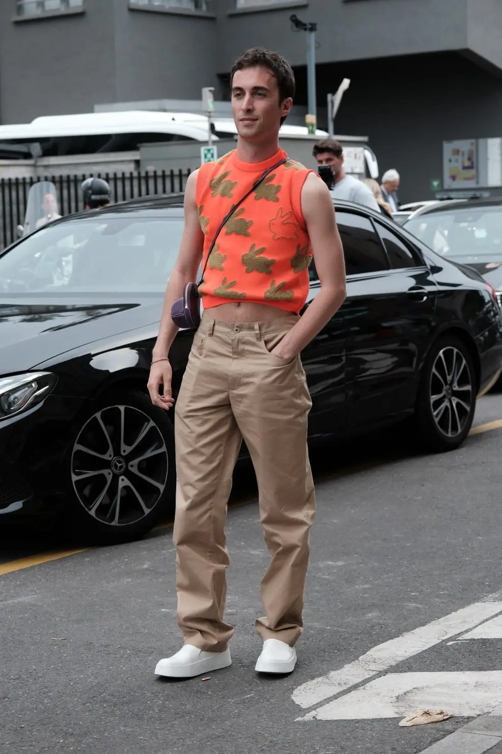 Milan Fashion Week 24SS street style by Agnes Select