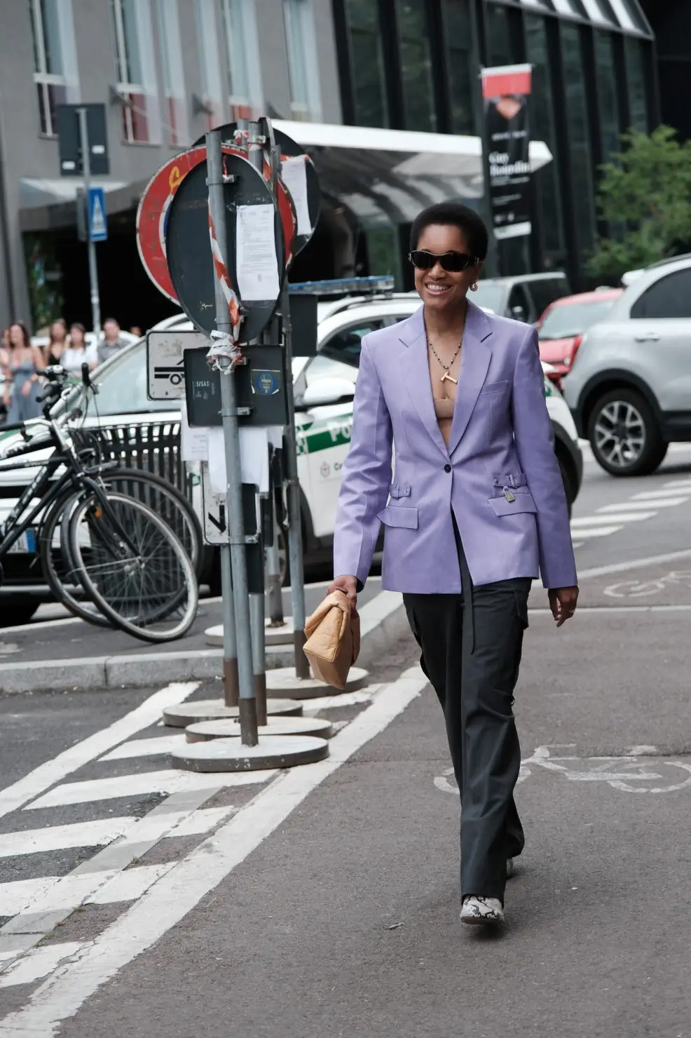 Milan Fashion Week 24SS street style by Agnes Select