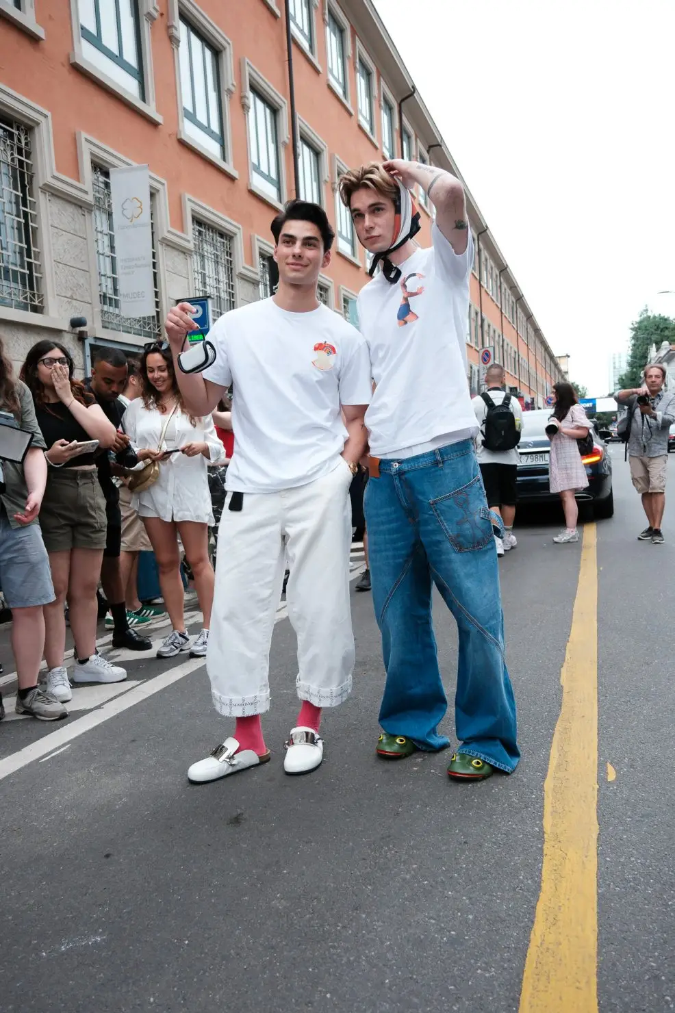 Milan Fashion Week 24SS street style by Agnes Select