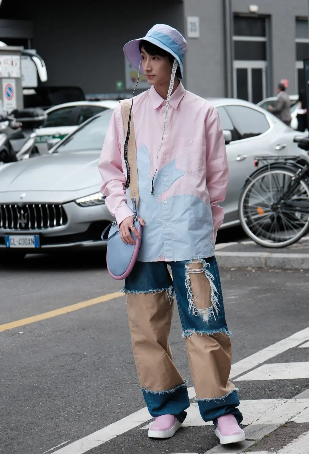 Milan Fashion Week 24SS street style by Agnes Select