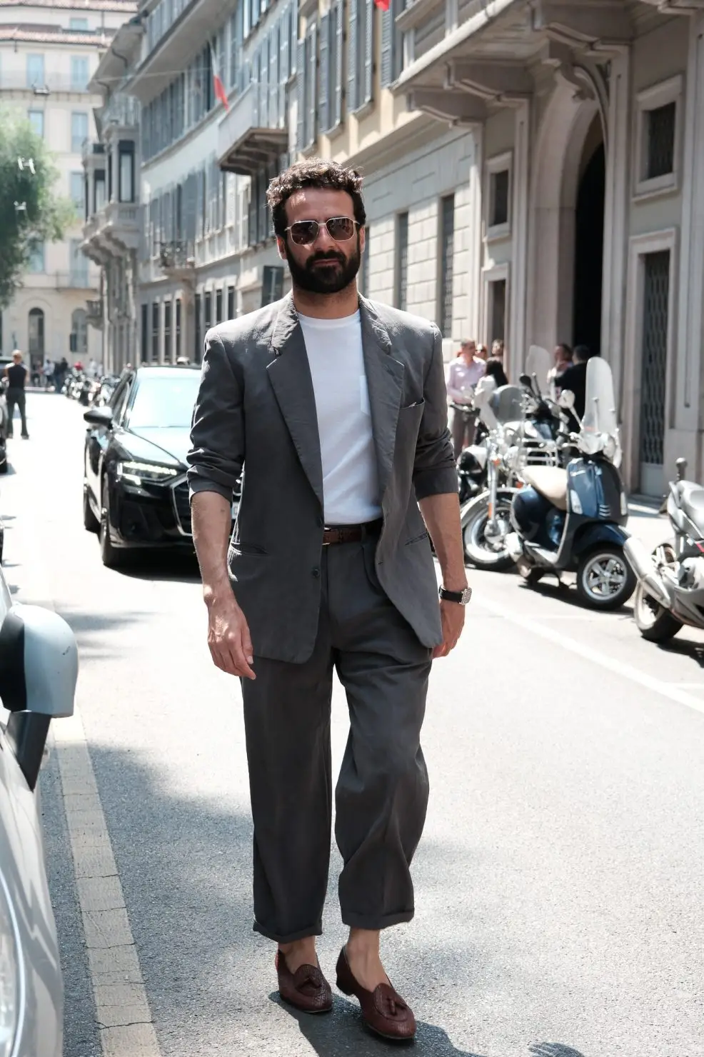 Milan Fashion Week 24SS street style by Agnes Select