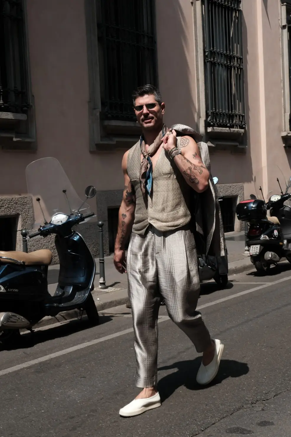 Milan Fashion Week 24SS street style by Agnes Select