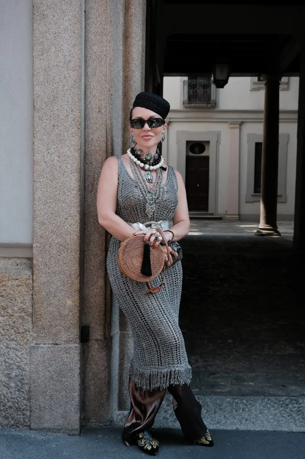 Milan Fashion Week 24SS street style by Agnes Select