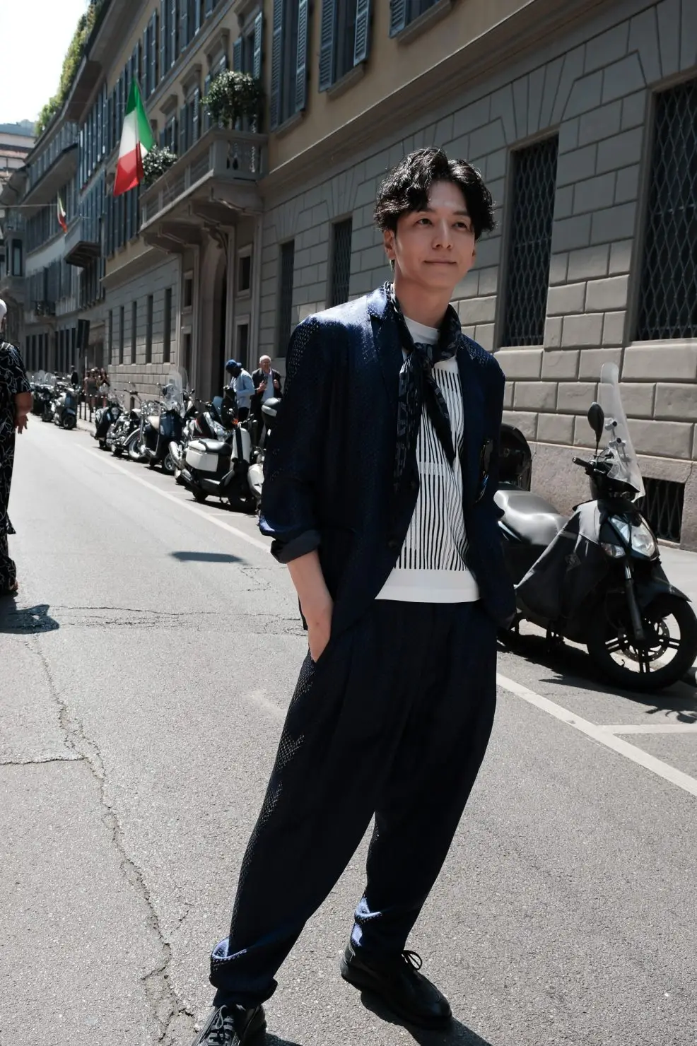 Milan Fashion Week 24SS street style by Agnes Select