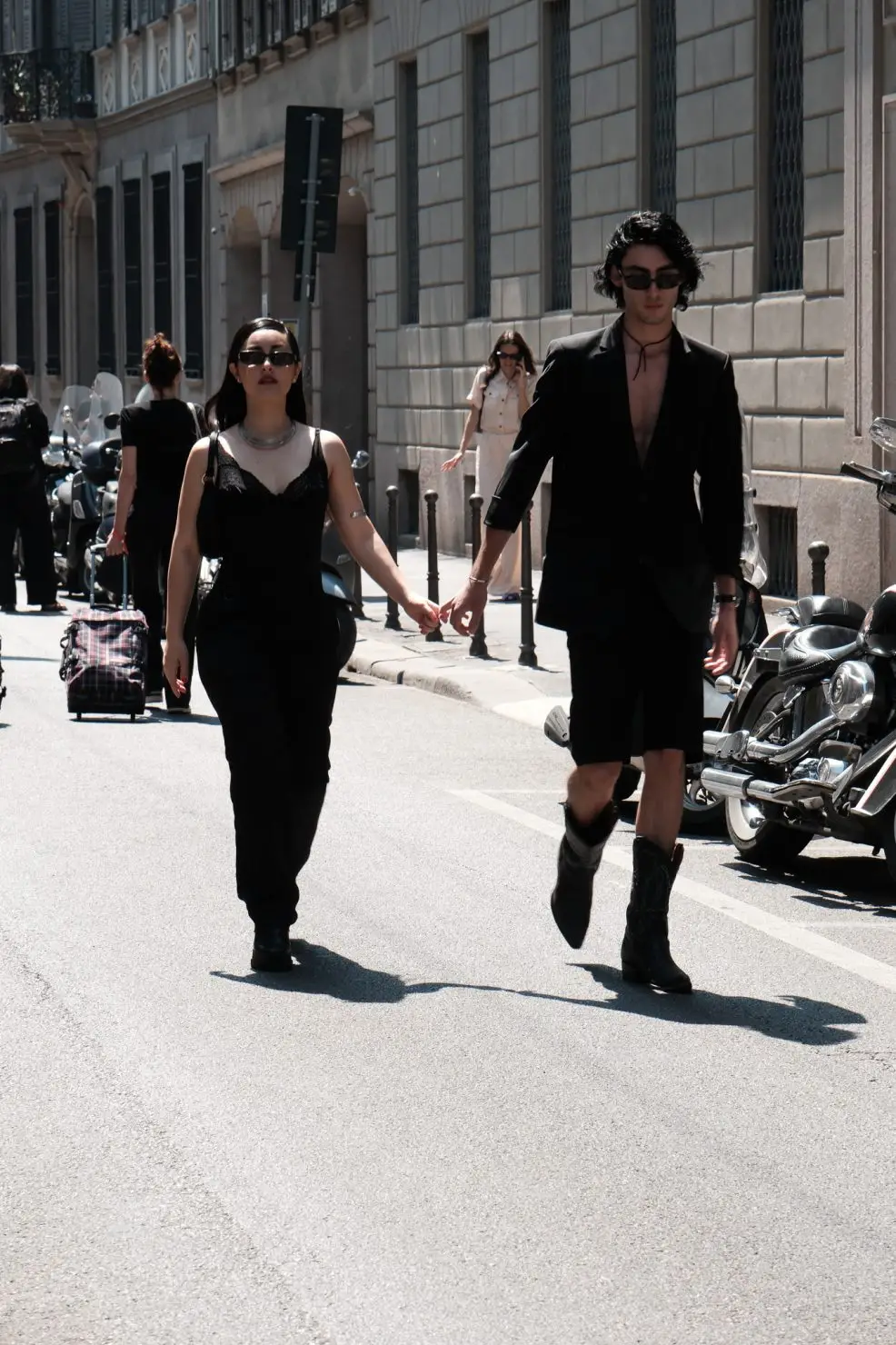 Milan Fashion Week 24SS street style by Agnes Select
