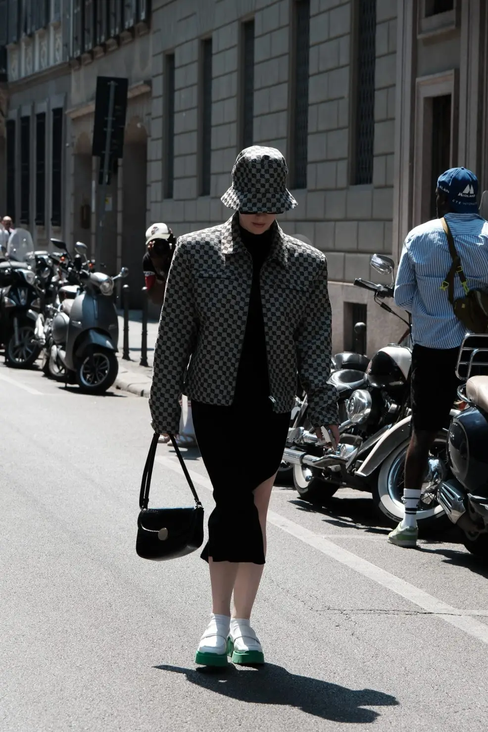 Milan Fashion Week 24SS street style by Agnes Select