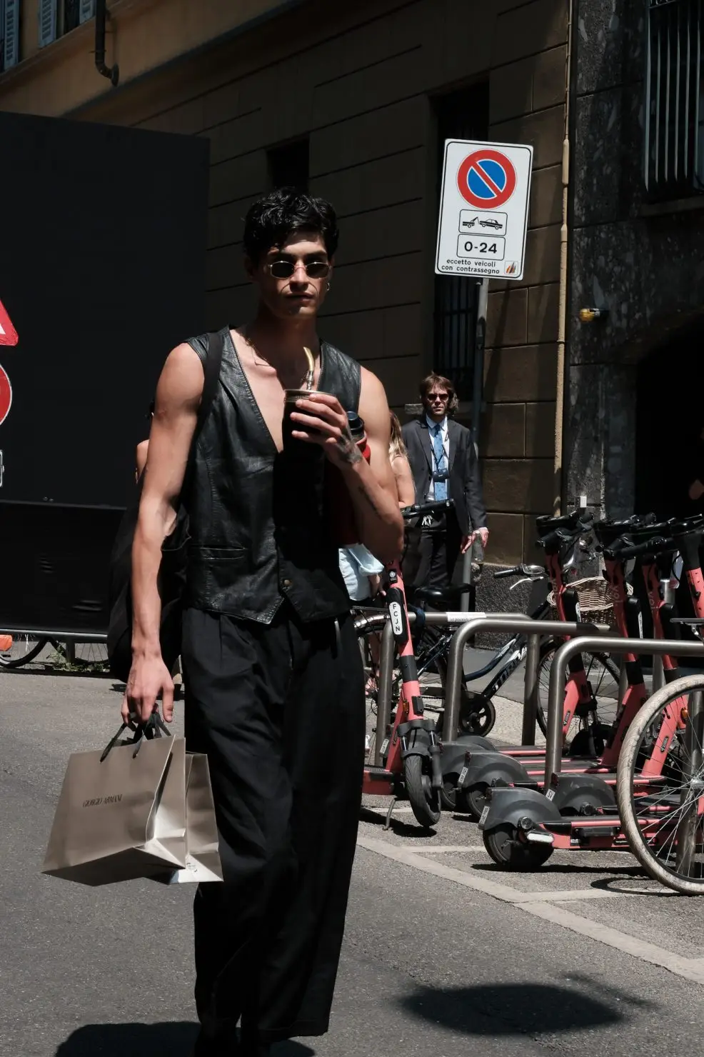Milan Fashion Week 24SS street style by Agnes Select