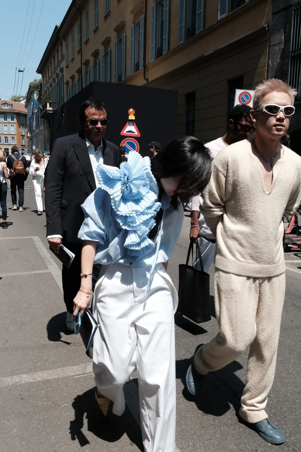 Milan Fashion Week 24SS street style by Agnes Select