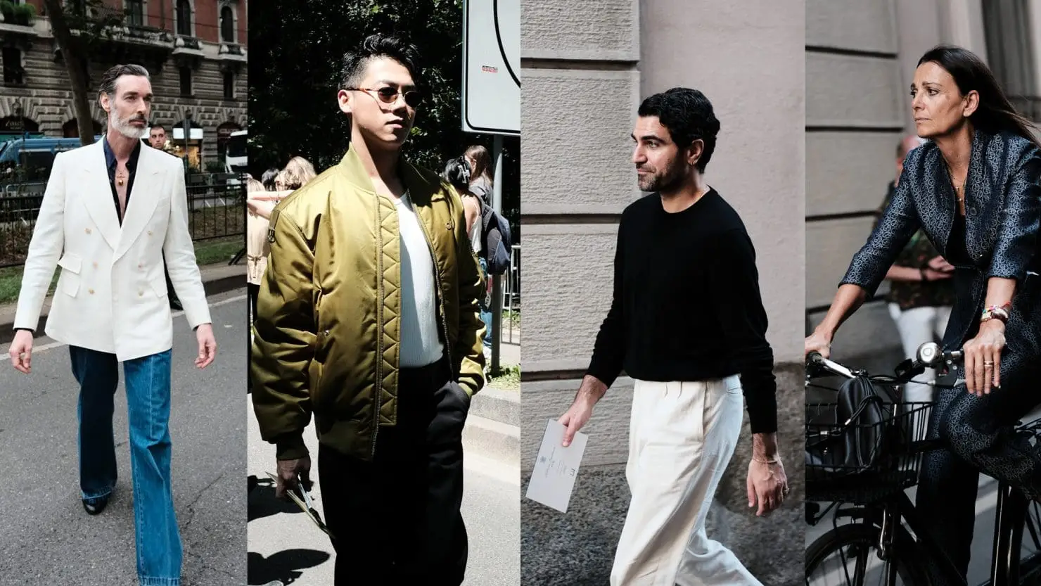 Milan Fashion Week Men's 25ss Street Style by Agnes Select