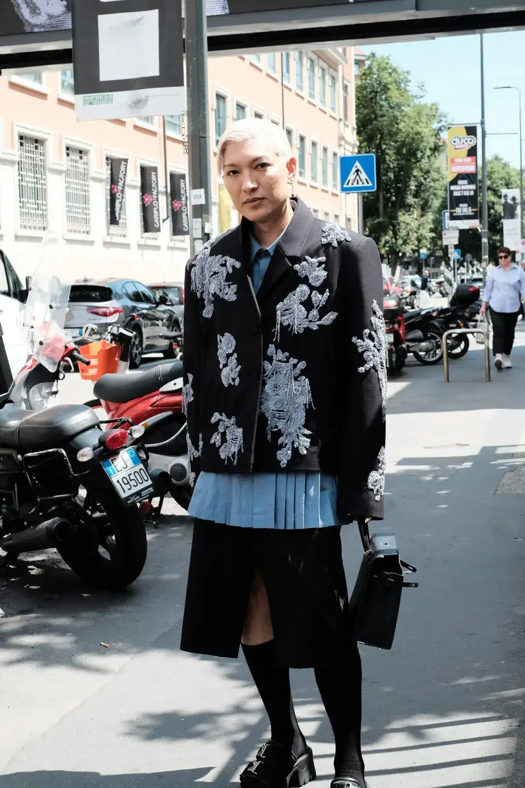 Bryan Yambao arriving Dhruv Kapoor show