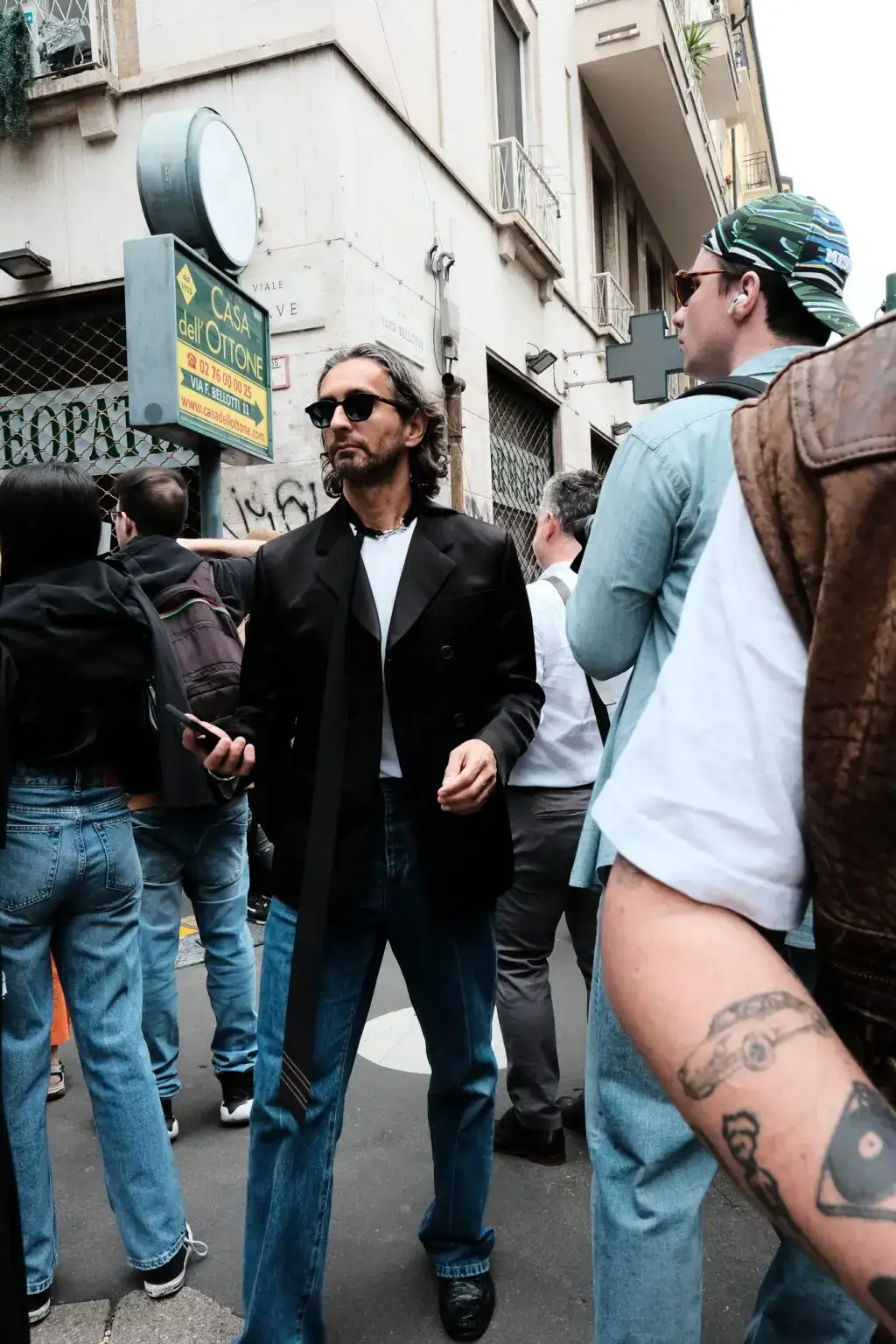 Simone Marchetti at D&G 25SS menswear show