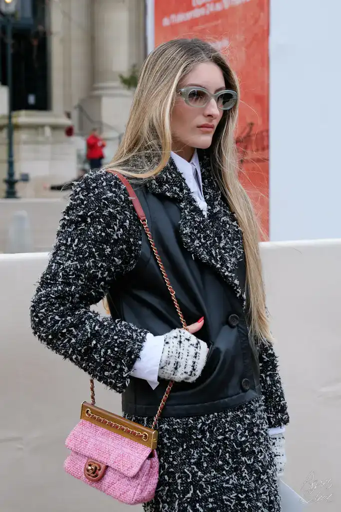 Chanel Couture show street style by Agnes Select