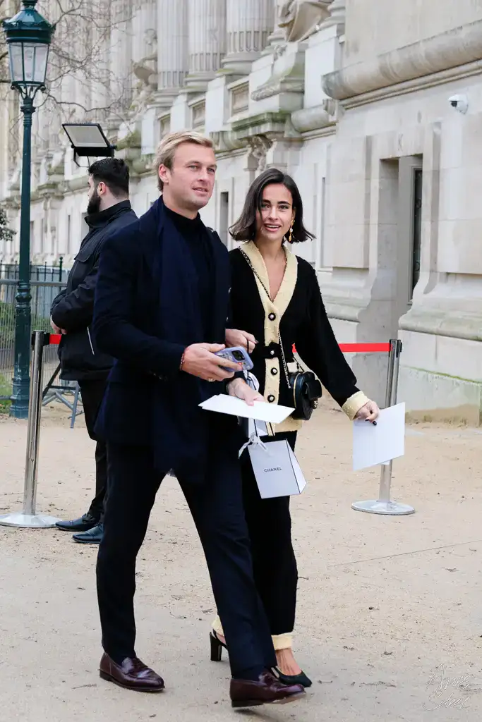 Street style at Chanel Couture show by Agnes Select