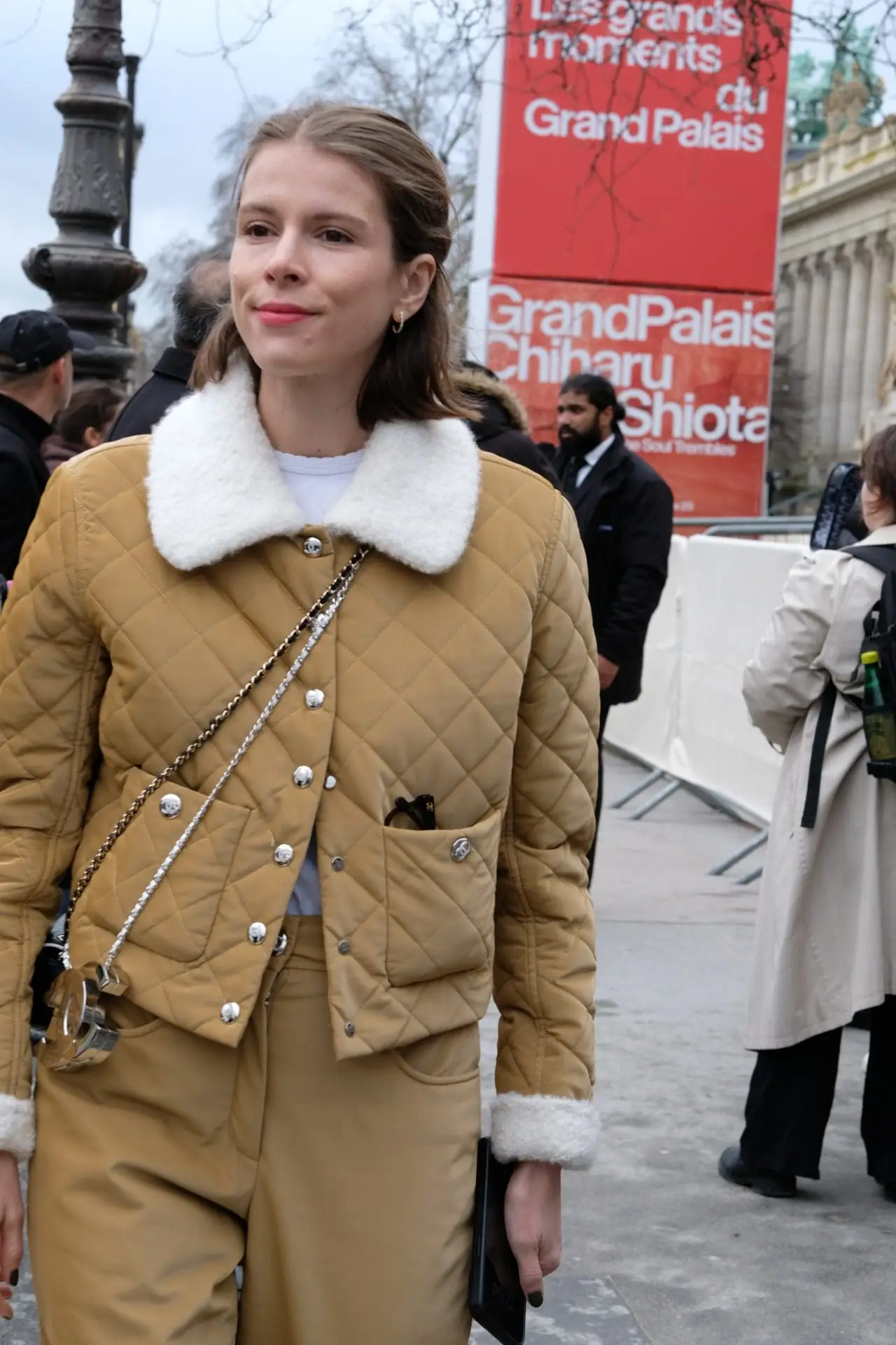 Street style at Chanel Couture show by Agnes Select
