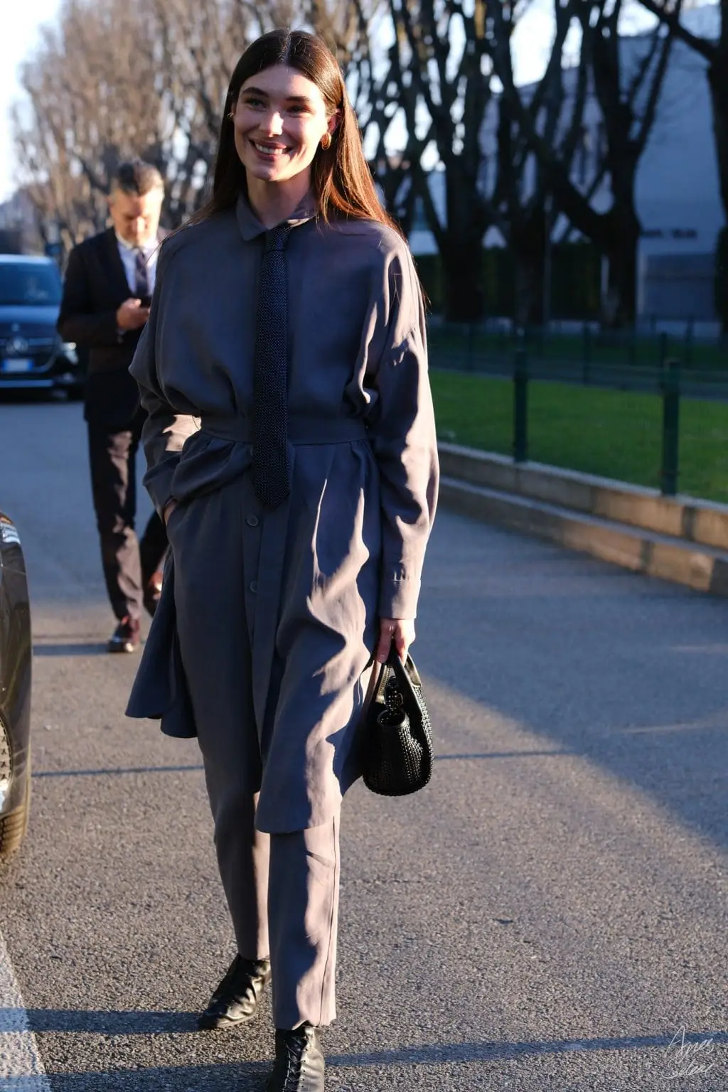 Armani 25AW Street Style