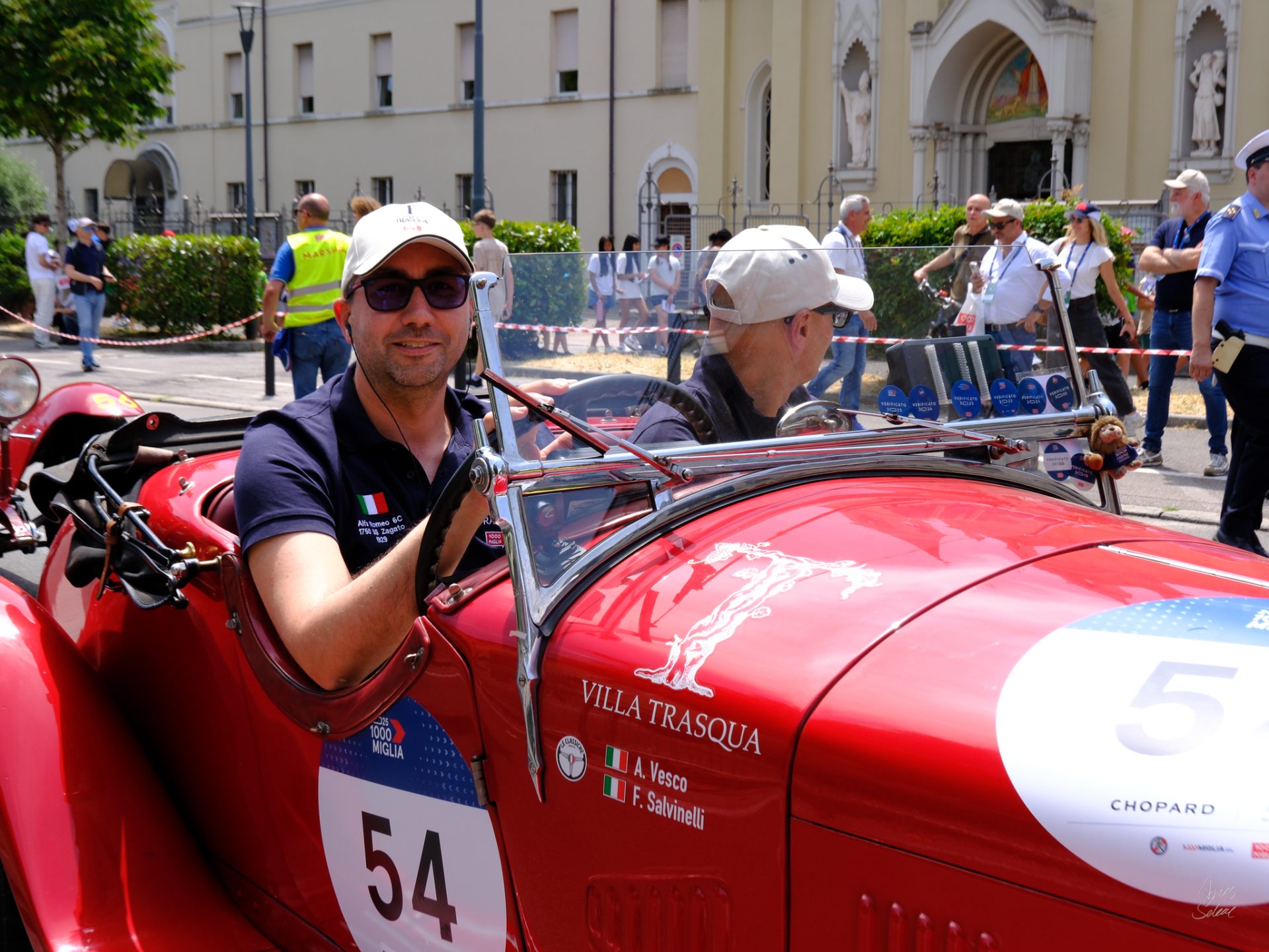 Mille Miglia 25 Andrea Vesco & Fabio Salvinelli