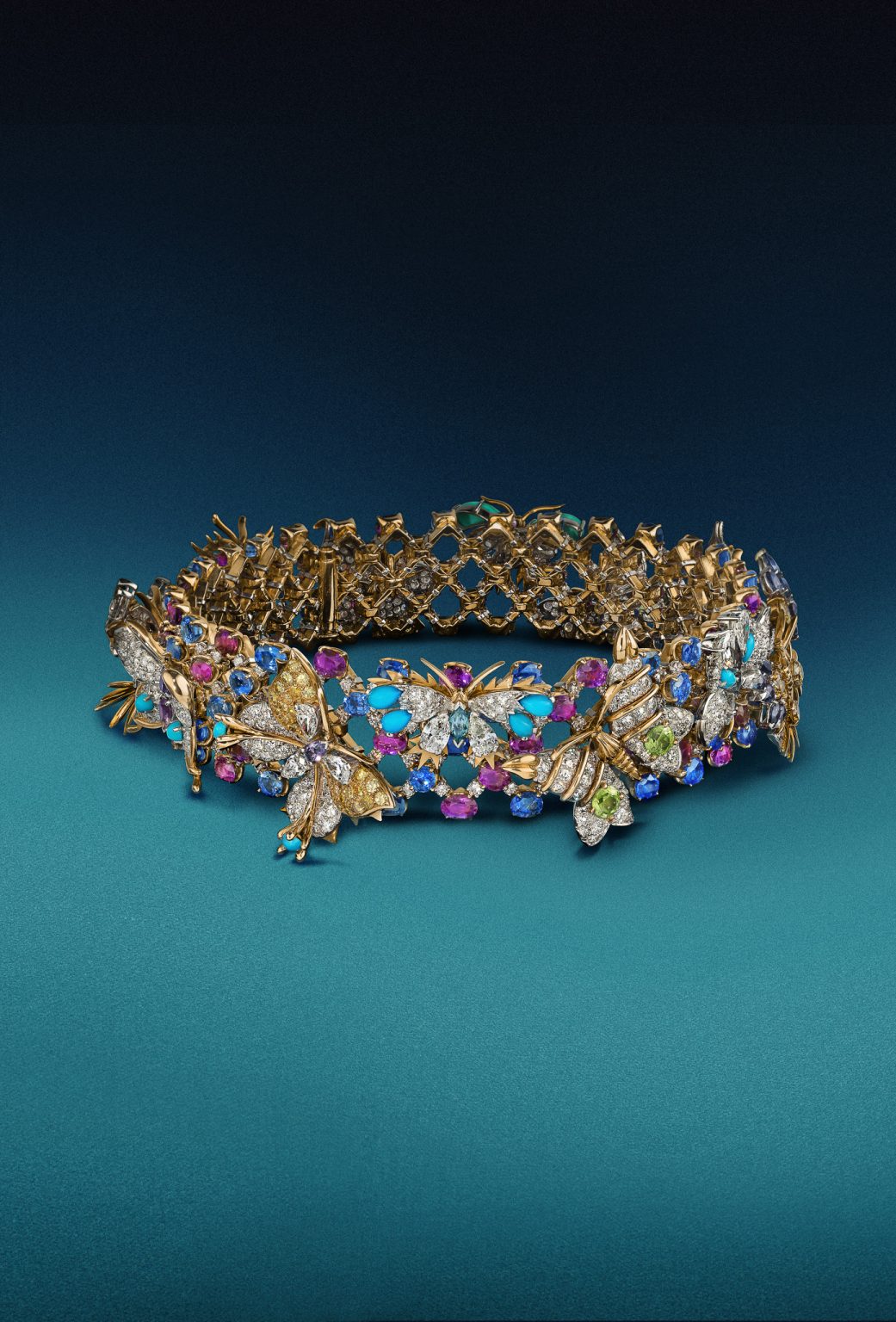 Tiffany Butterflies Choker