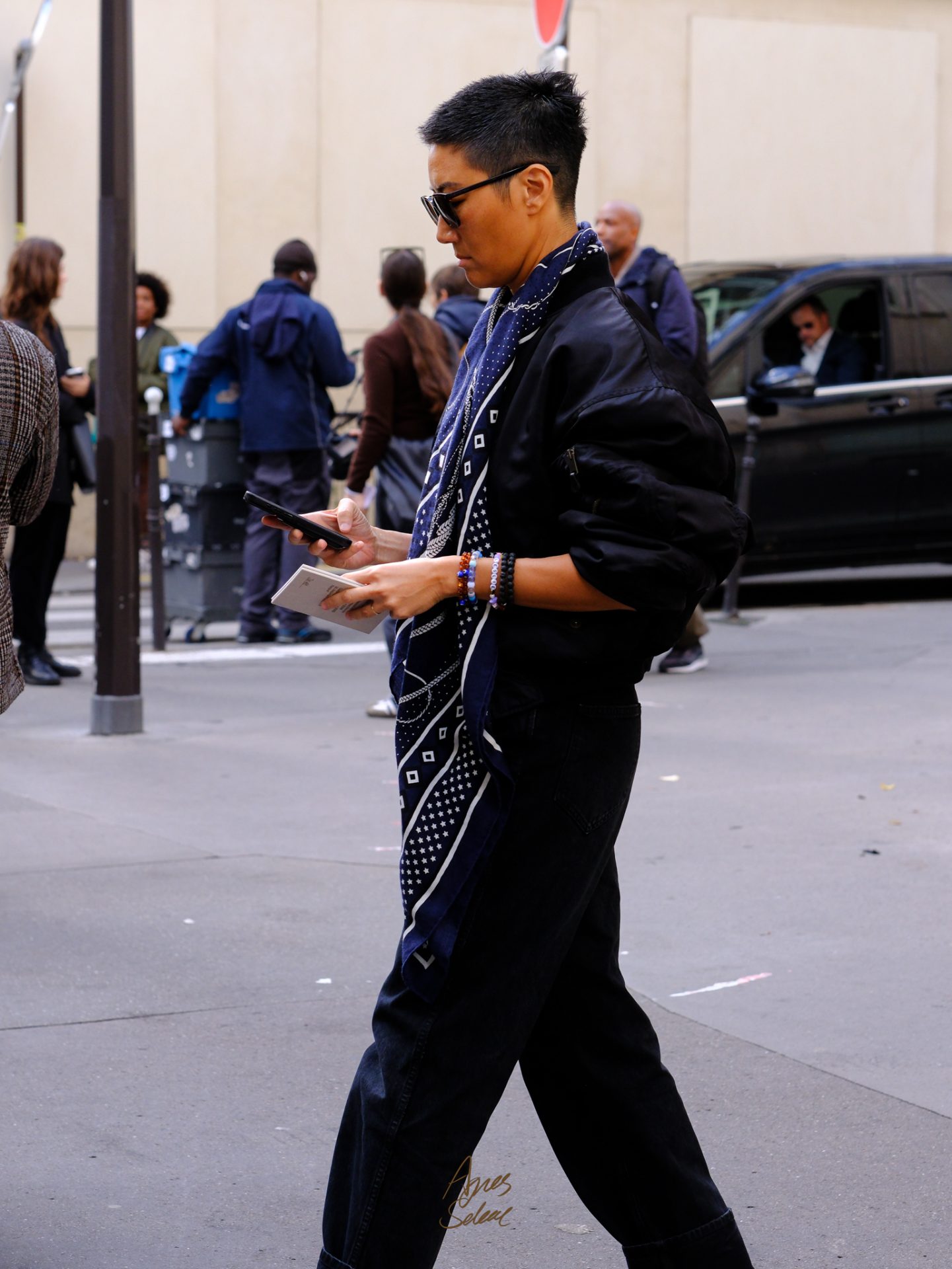 Black Theme Street Style 26ss