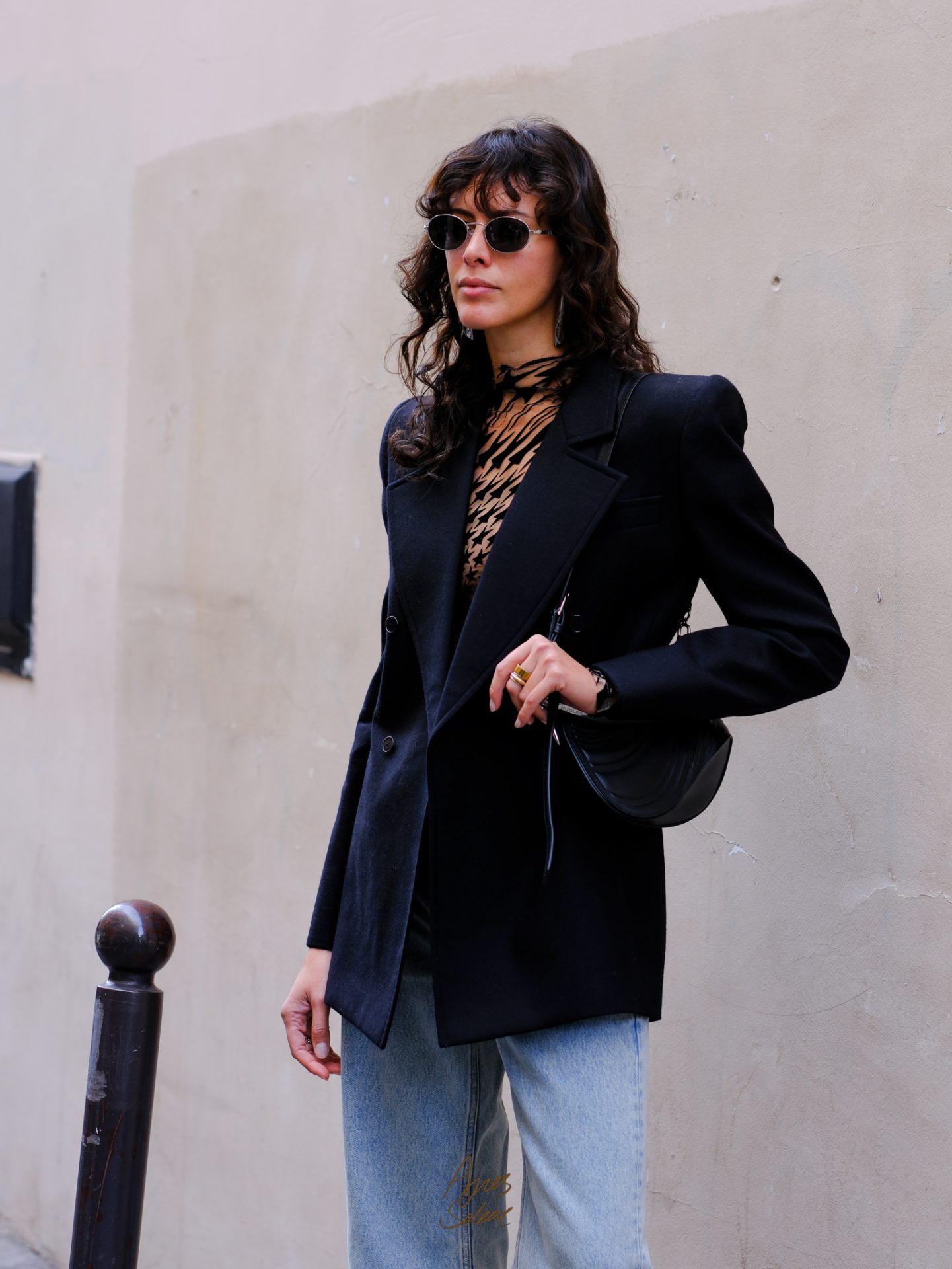 Black Theme Street Style 26ss