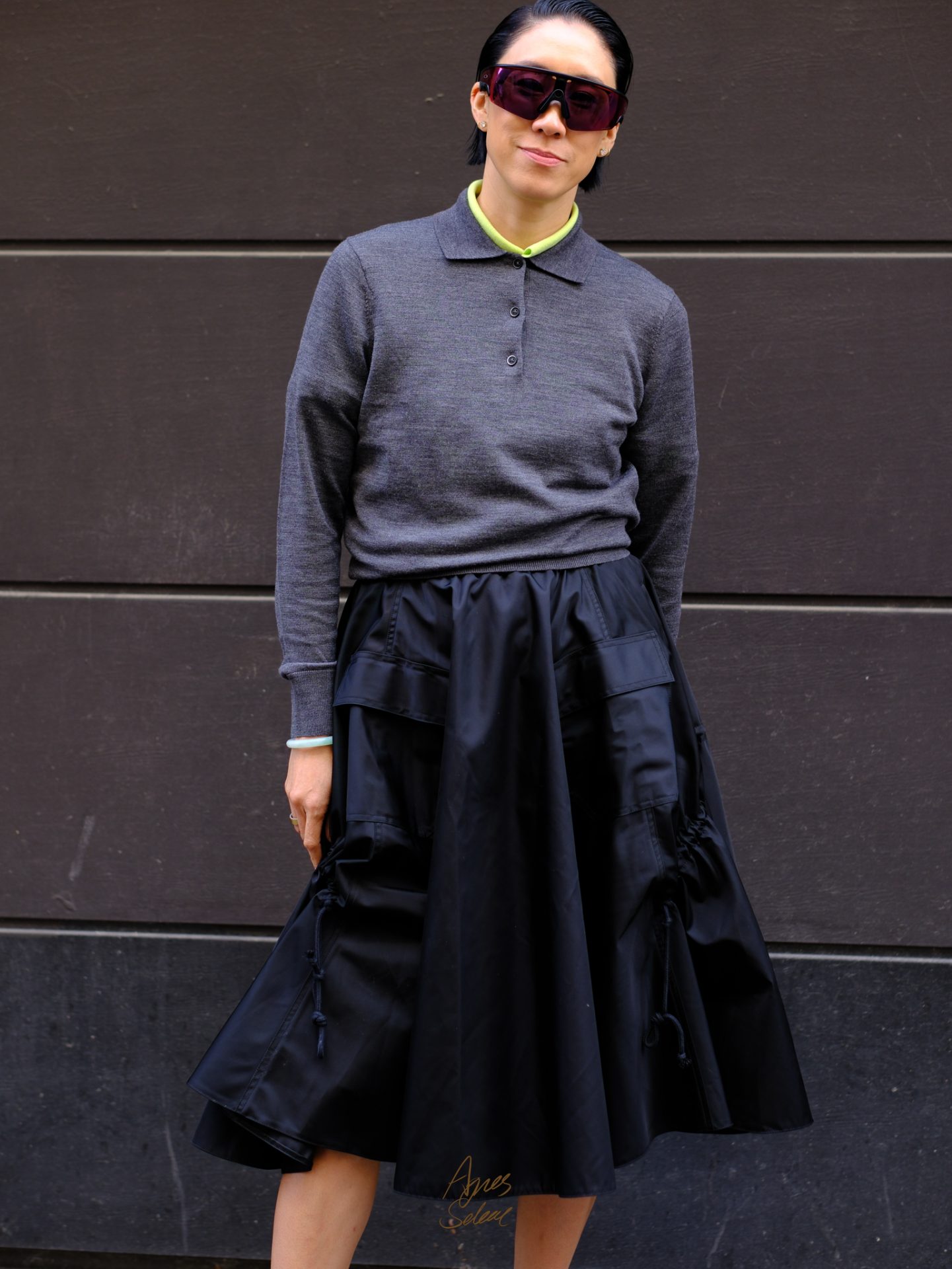 Black Theme Street Style 26ss