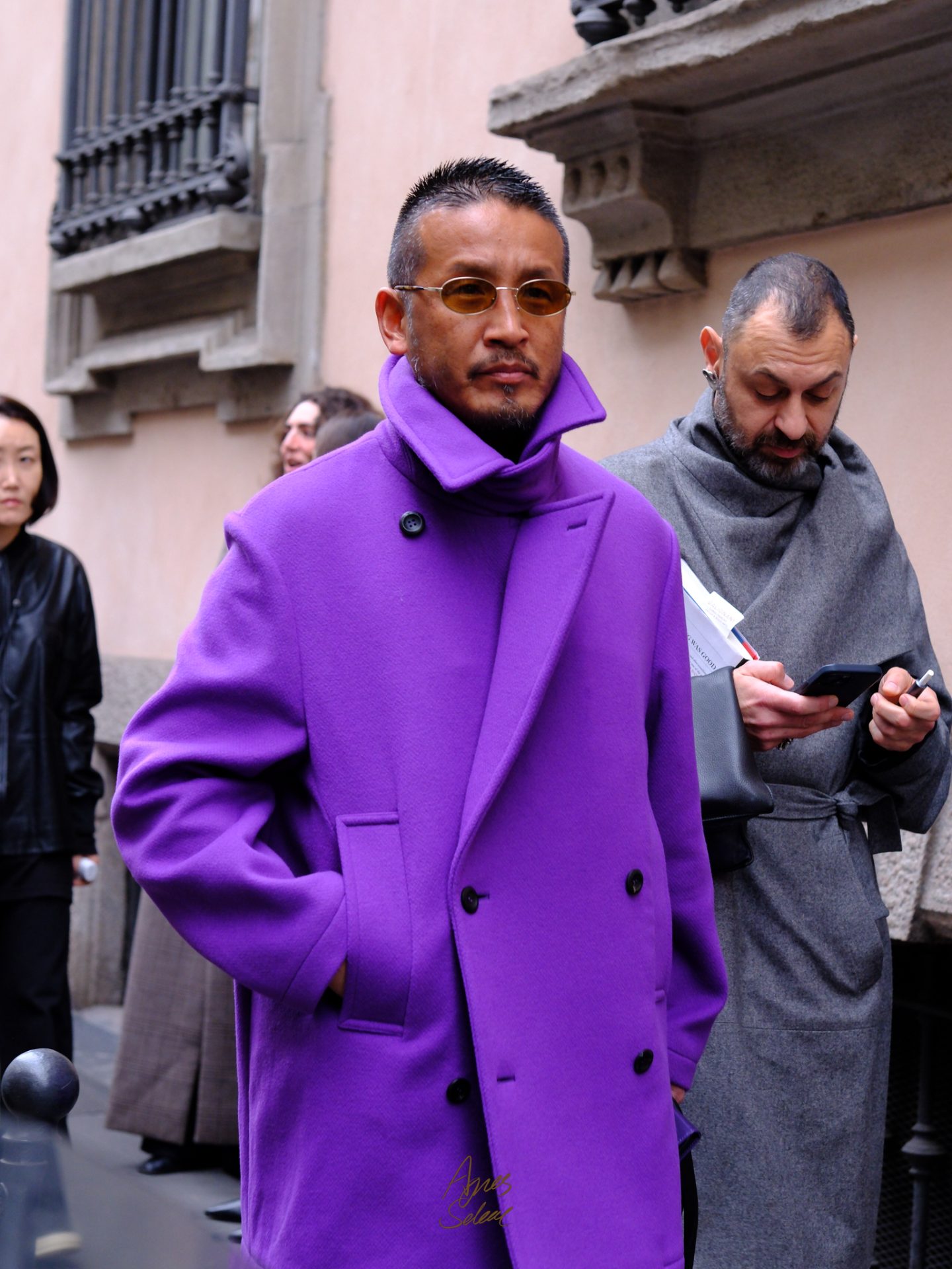 GIORGIO ARMANI Street Style 26FW